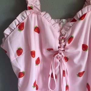 Strawberry mini dress